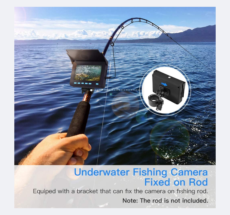 Portable Fish Depth Finder Water