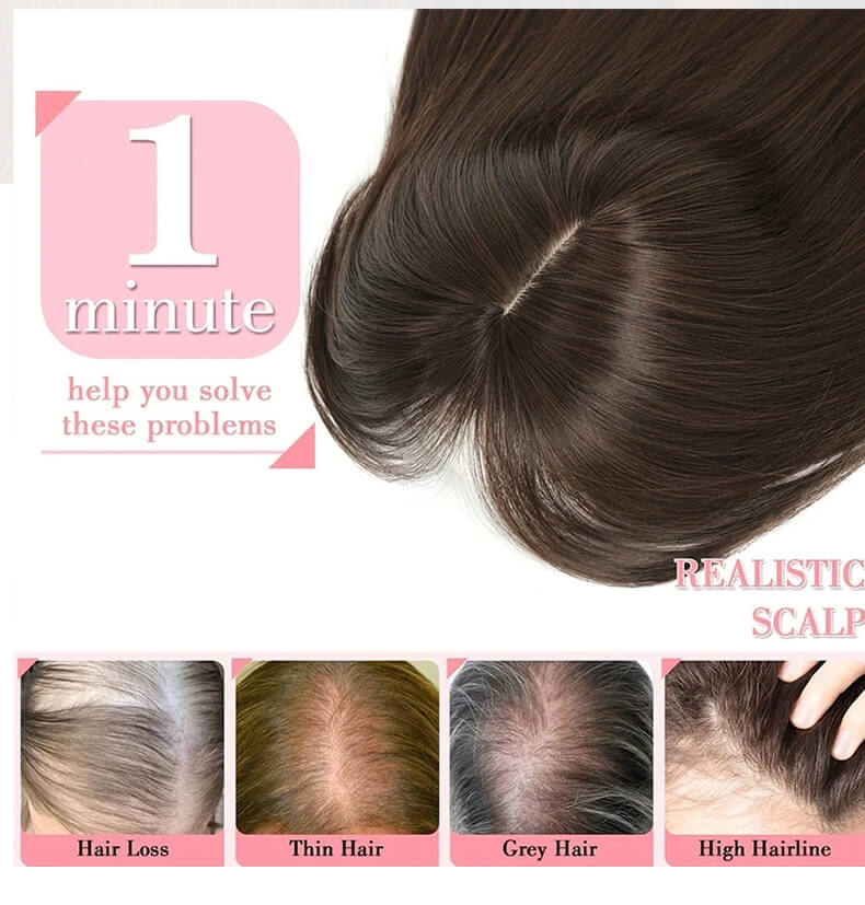 Chic Hair Topper for Women