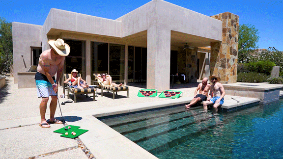 Golf Pong Fun Game Kit