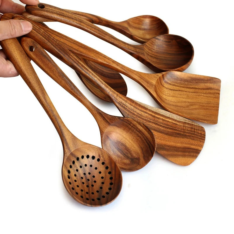 Eco-Friendly Teak Kitchen Tools