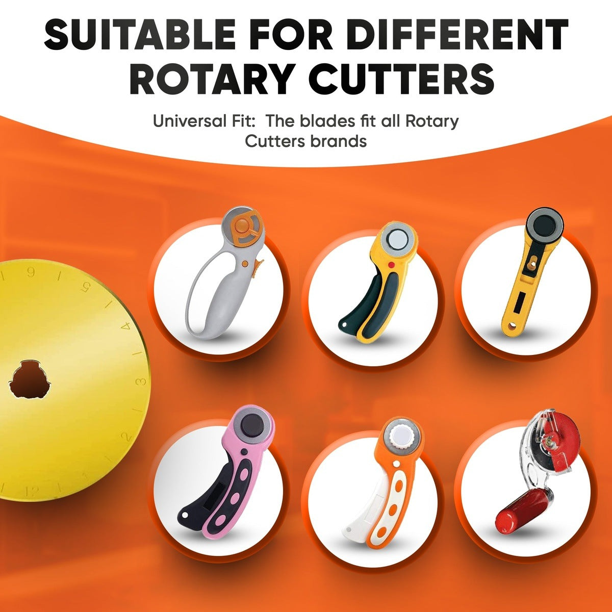 Titanium Rotary Cutter Blades
