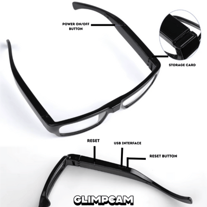 GlimpCam Everyday Camera Glasses