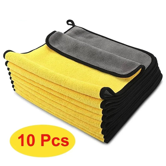 10 Pcs Ultra Soft Car Care Towels