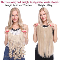 Bleach blond Hair Extensions