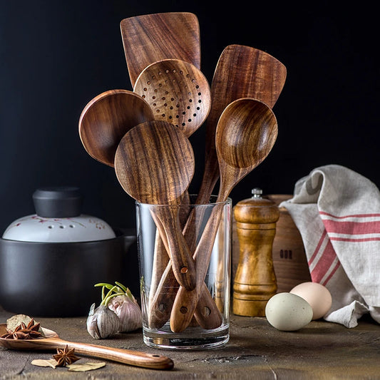 Eco-Friendly Teak Kitchen Tools