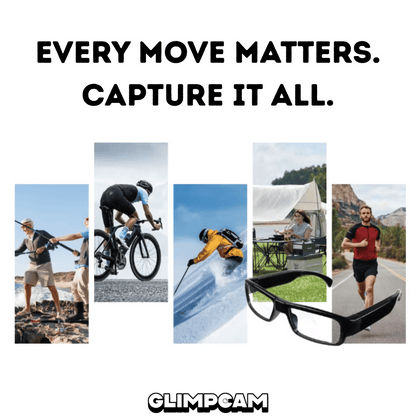 GlimpCam Everyday Camera Glasses