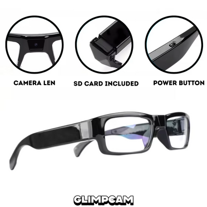 GlimpCam Everyday Camera Glasses