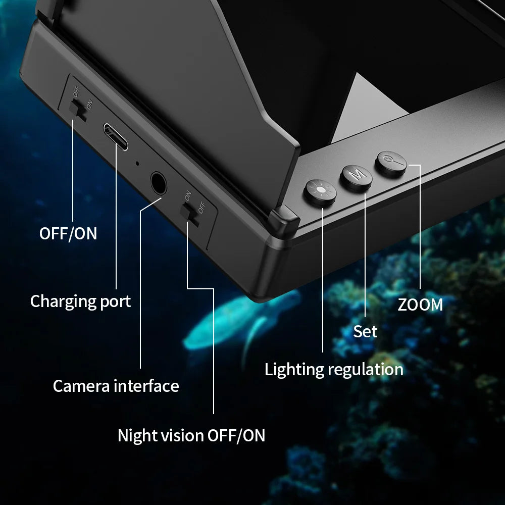 Underwater fish finder Camera